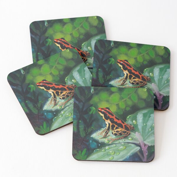 Item preview, Poison Dart Frog- Gold designed and sold by Erica Kilbourn.