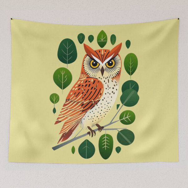 Item preview, Hoot Owl designed and sold by Rue Design Company.
