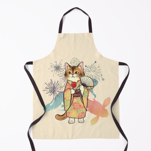 Item preview, Summer Festival Cat: Fireworks Night designed and sold by Shivanyan.