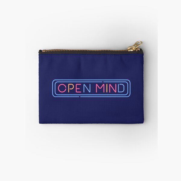 Item preview, Open Mind - Colorful Neon Sign Quote designed and sold by KiwiRider.