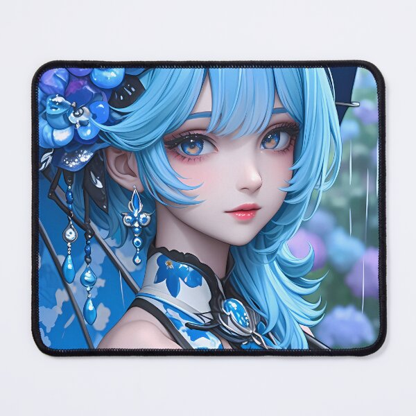 Item preview, Eula Ocean Warrior Calm Genshin Impact Game Girl designed and sold by mildaclairmo.