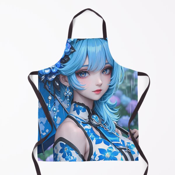 Item preview, Eula Ocean Warrior Calm Genshin Impact Game Girl designed and sold by mildaclairmo.