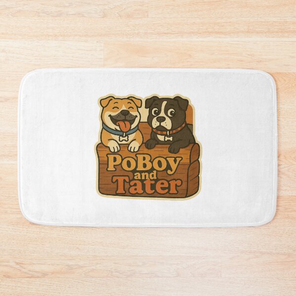 Item preview, PoBoy and Tater designed and sold by acupofcoffy.