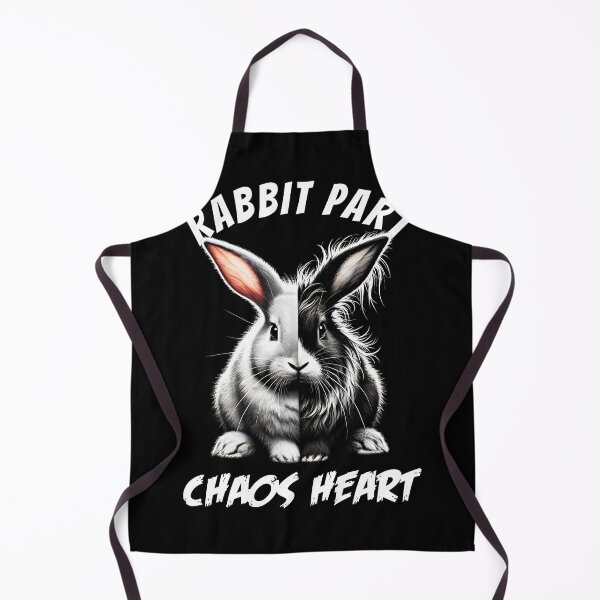 Item preview, Rabbit Part Chaos Heart Funny Meme for Rabbit Lovers designed and sold by Kimberley King Art King Art.