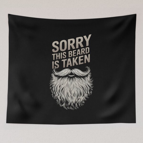 Item preview, Sorry This Beard Is Taken Funny Beard Lover designed and sold by Nekusa.