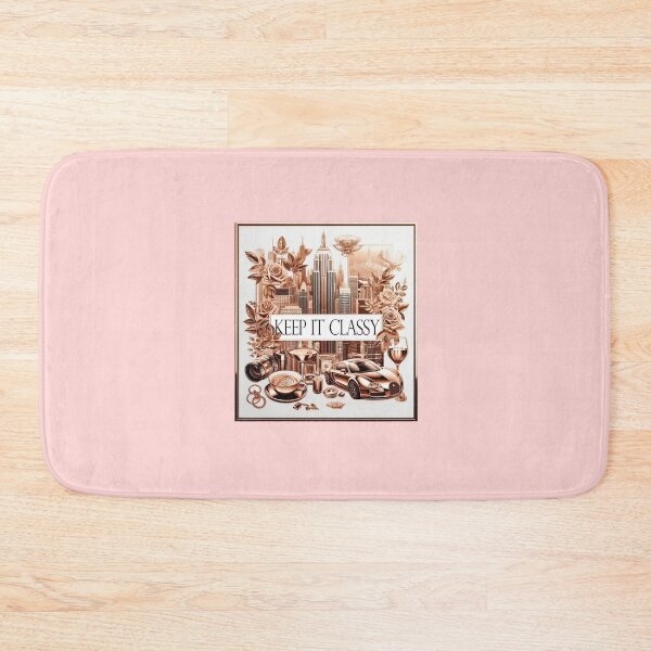 Item preview, Keep It Classy - Rose Gold - Cityscape - High Society designed and sold by AmberRoseWrites.