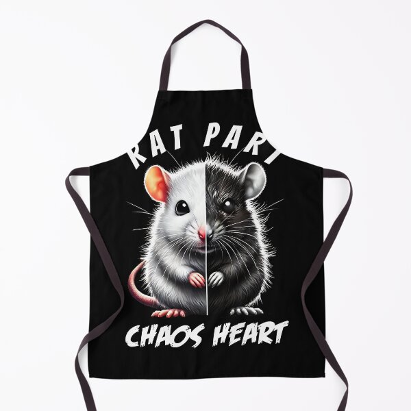 Item preview, Rat Part Chaos Heart Funny Meme for Rat Lovers designed and sold by Kimberley King Art King Art.