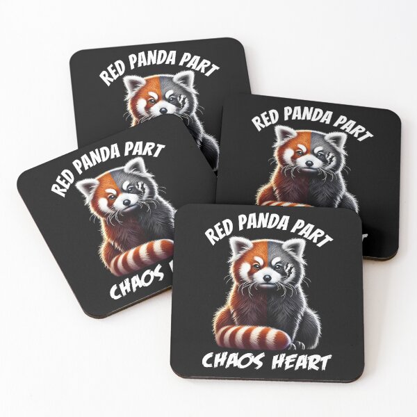 Item preview, Rat Red Panda Chaos Heart Funny Meme for Red Panda Lovers designed and sold by Kimberley King Art  King Art.