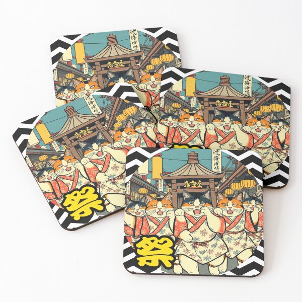 Item preview, Mikoshi Cats: Festival Power Parade designed and sold by Shivanyan.