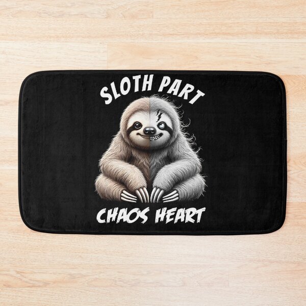 Item preview, Sloth Part Chaos Heart Funny Meme for Sloth Lovers designed and sold by Kimberley King Art  King Art.