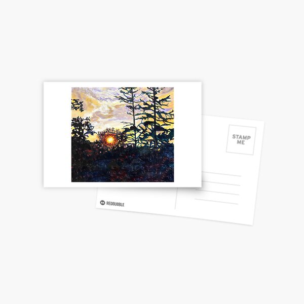 Item preview, Porch View Through Trees at Sundown designed and sold by Carol Vair.