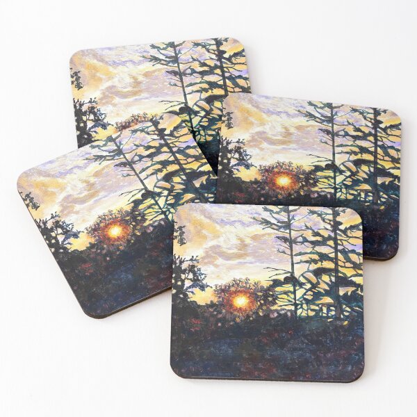 Item preview, Porch View Through Trees at Sundown designed and sold by Carol Vair.