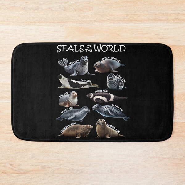 Item preview, Seals of the World Animal Lover designed and sold by Kimberley King Art  King Art.