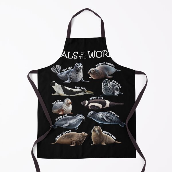 Item preview, Seals of the World Animal Lover designed and sold by Kimberley King Art King Art.