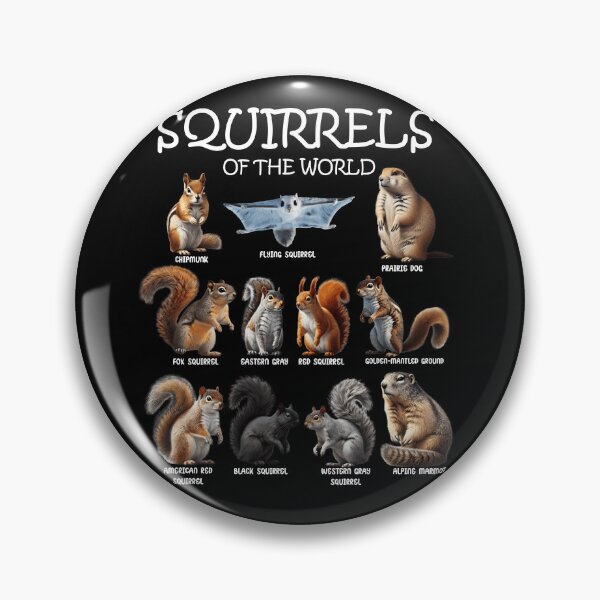 Item preview, Squirrels of the World Animal Lover designed and sold by Kimberley King Art  King Art.