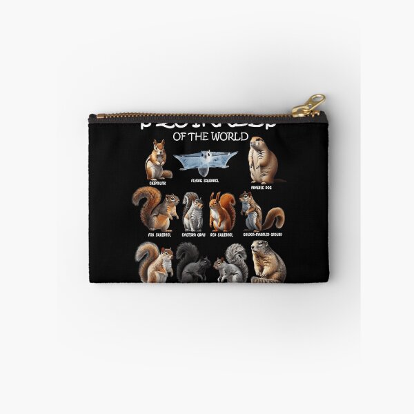 Item preview, Squirrels of the World Animal Lover designed and sold by Kimberley King Art  King Art.