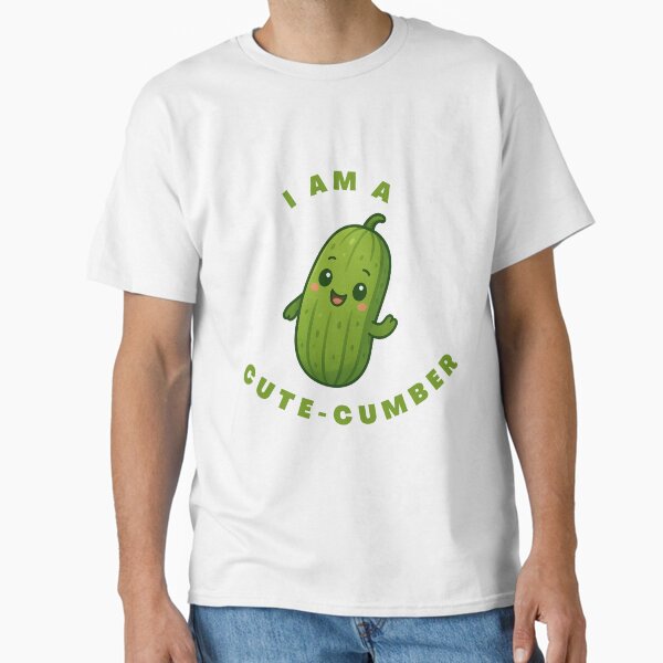 Item preview, I Am A Cute-Cumber designed and sold by TykoTees.