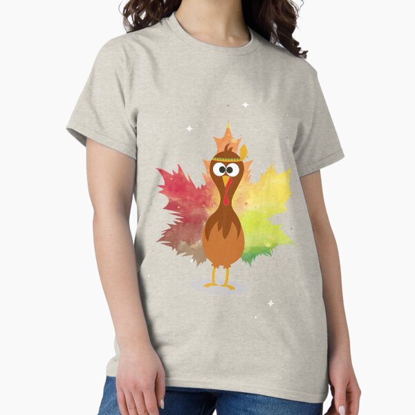 Thanksgiving Tribal Turkey Woodland Nursery Classic T-Shirt