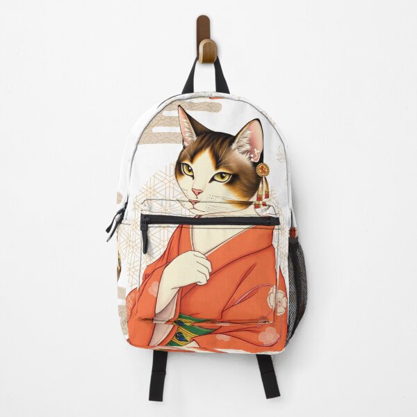 Item preview, Enchanted Oiran Cat – Elegance of the Night designed and sold by Shivanyan.