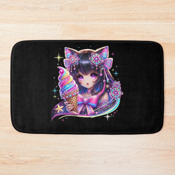 Item preview, Pastel Goth Anime Fox Harajuku Japanese Art designed and sold by Kimberley King Art  King Art.