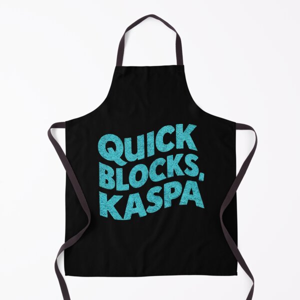 Item preview, More Blocks. Less Talk. Kaspa. designed and sold by RadDeck.