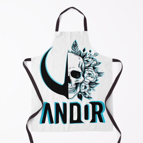 Item preview, ANDOR Half Logo Half Skull With Floral Design designed and sold by Sahan-MO.