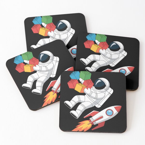 Item preview, Space Astronaut Master Builder funny Building Blocks Bricks designed and sold by Nekusa.