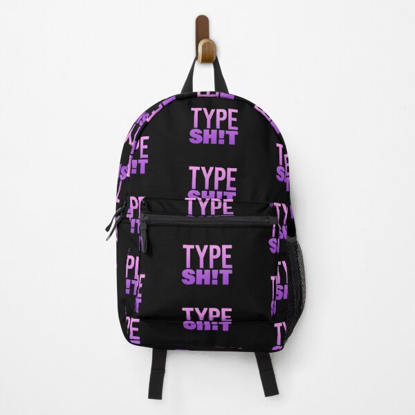 Item preview, Type Sh!t, Pink Violet Gradient Funny Quotes Typography designed and sold by Memes N Lore .