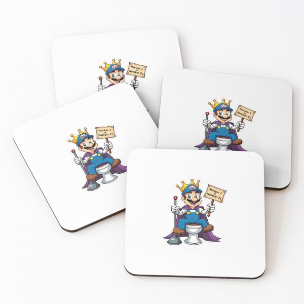 Item preview, Plumber King: Number 1 in Number 2s Sticker designed and sold by Gscode.