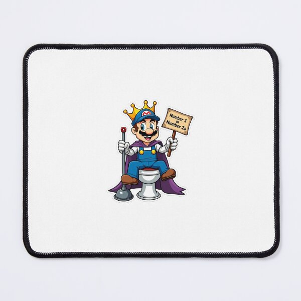 Item preview, Plumber King: Number 1 in Number 2s Sticker designed and sold by Gscode.