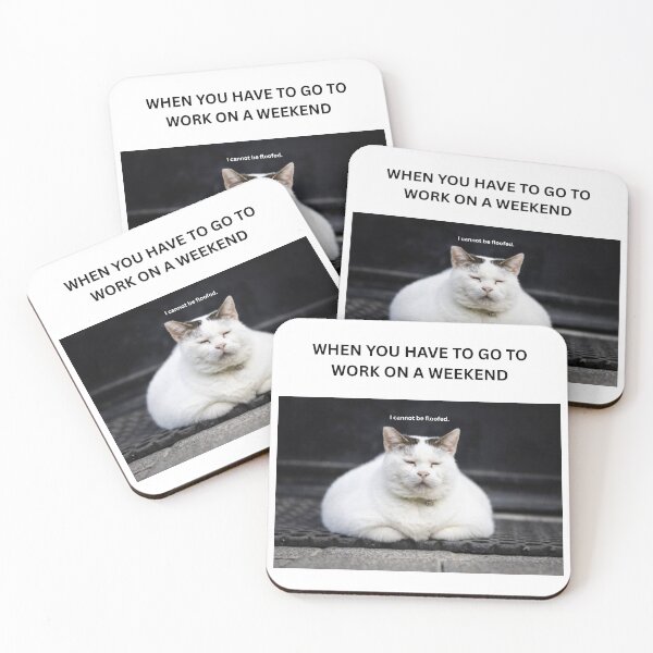 Item preview, Funny Cat Meme designed and sold by mzqrl.