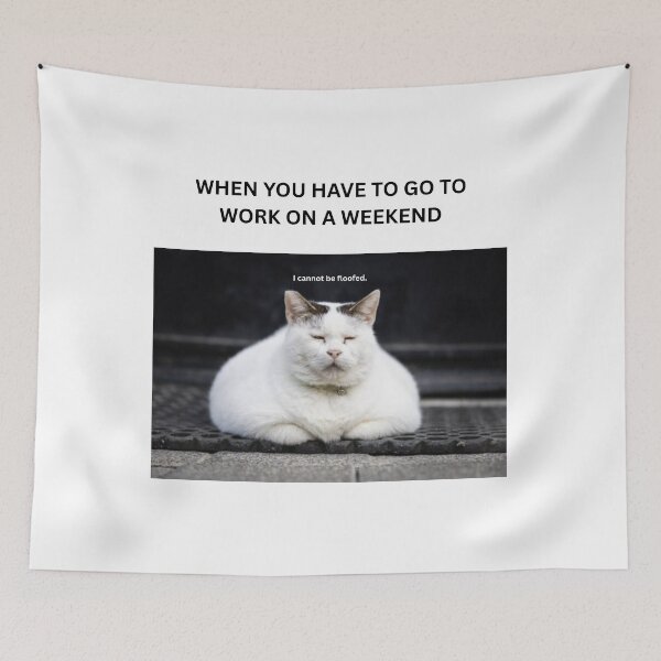 Item preview, Funny Cat Meme designed and sold by mzqrl.