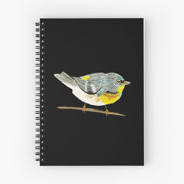 Item preview, Northern Parula Warbler on Tree Branch designed and sold by TheArtyOne11.