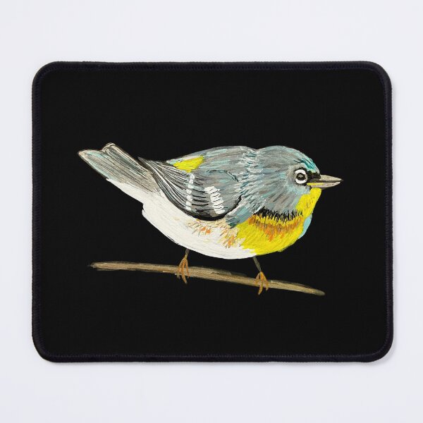 Item preview, Northern Parula Warbler on Tree Branch designed and sold by TheArtyOne11.