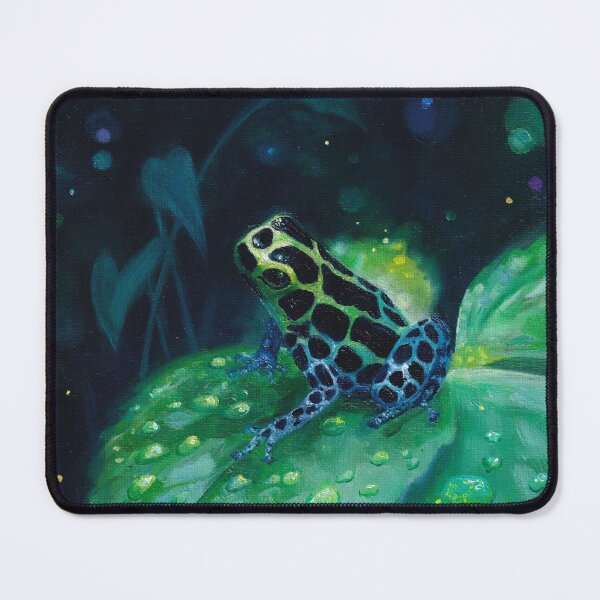 Item preview, Poison Dart Frog- Blue and Green designed and sold by Erica Kilbourn.