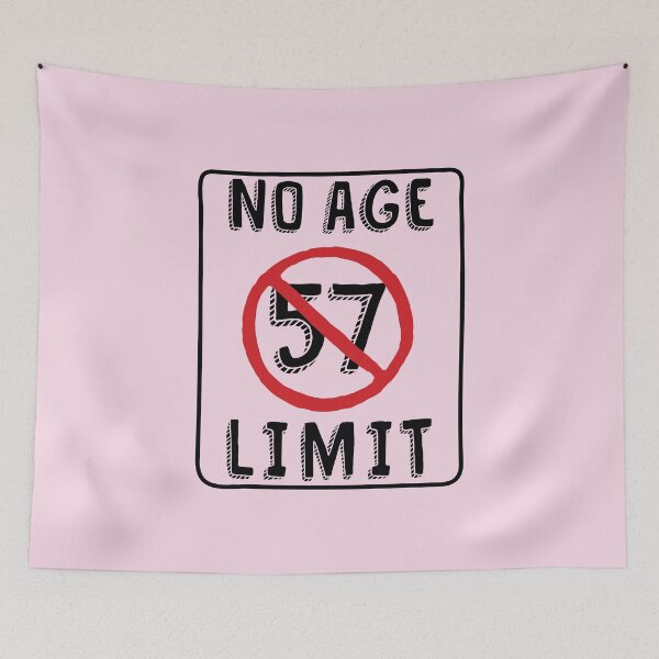 Item preview, No Age Limit 57th Birthday Gifts Funny B-day for 57 Year Old designed and sold by MemWear.
