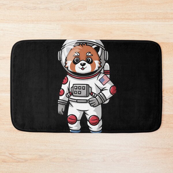 Aperçu de l'œuvre Espace Panda Roux Astronaute X Voyage spatial créée et vendue par Nekusa.
