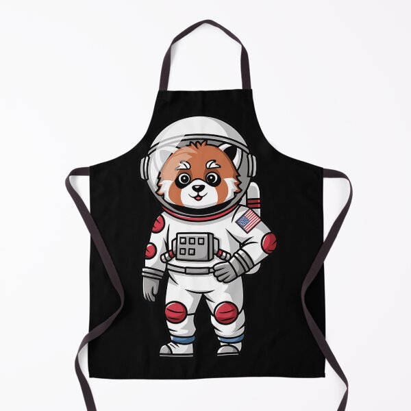 Aperçu de l'œuvre Espace Panda Roux Astronaute X Voyage spatial créée et vendue par Nekusa.