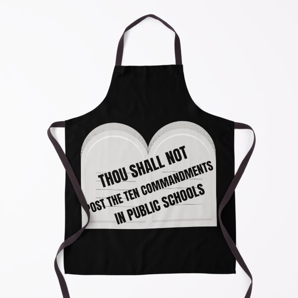 Item preview, No Ten Commandments in Public Schools designed and sold by CheekyGrace.