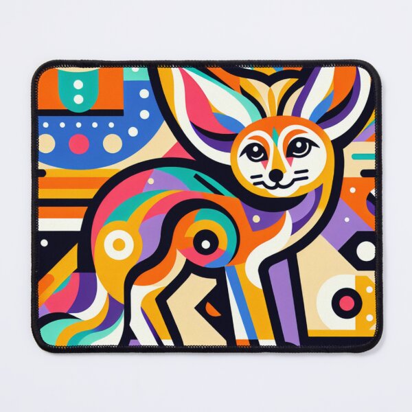Item preview, Colorful Fennec Fox Art designed and sold by njaro.