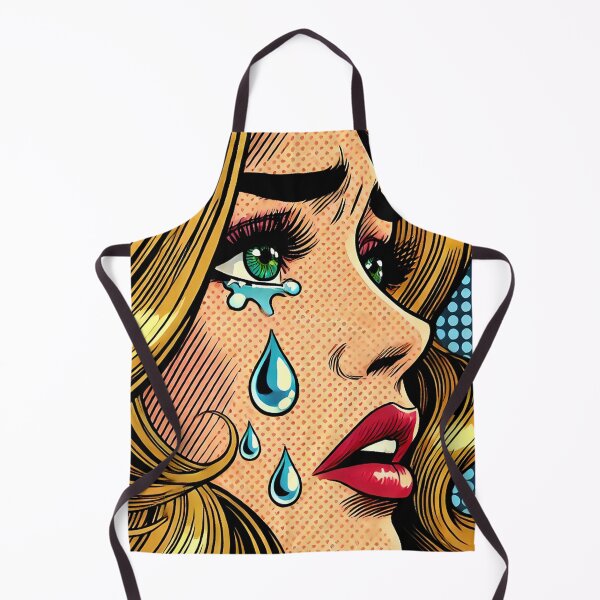 Item preview, Pop Art: Crying Woman designed and sold by PinUpPizzazz.