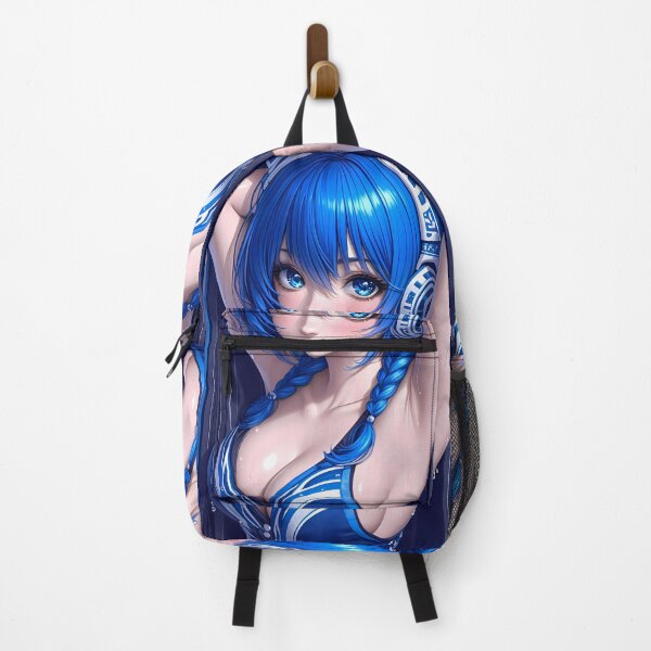 Item preview, Yoshino Himekawa Date A Live Blue Headset Girl with Braids designed and sold by odcpappels.