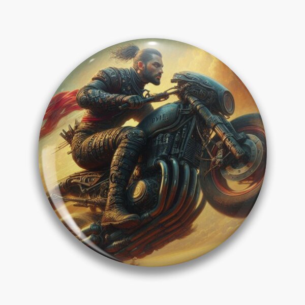 Item preview, "Cosmic Desert Rider - Futuristic Dune Dash Art" designed and sold by Ghost Archer Illusions.