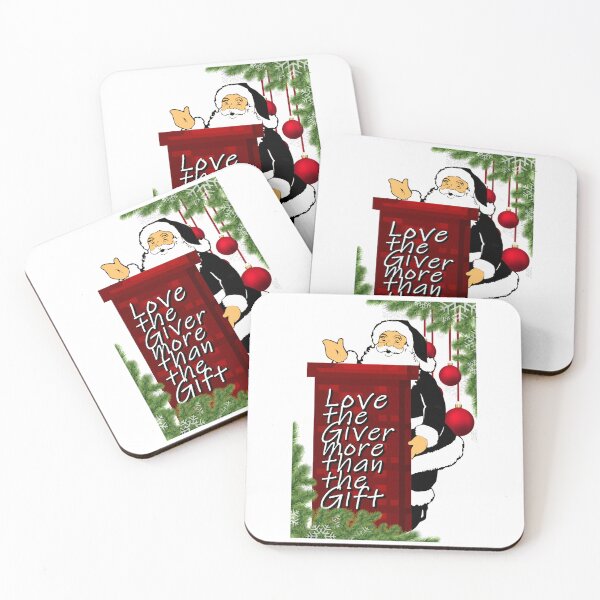 Item preview, Love the Giver More Than the Gift - Heartfelt Christmas Message designed and sold by ArtsyExplorer.