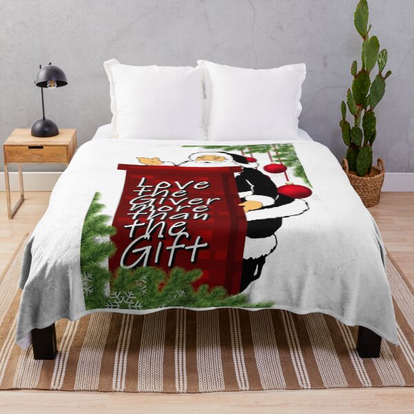 Item preview, Love the Giver More Than the Gift - Heartfelt Christmas Message designed and sold by ArtsyExplorer.