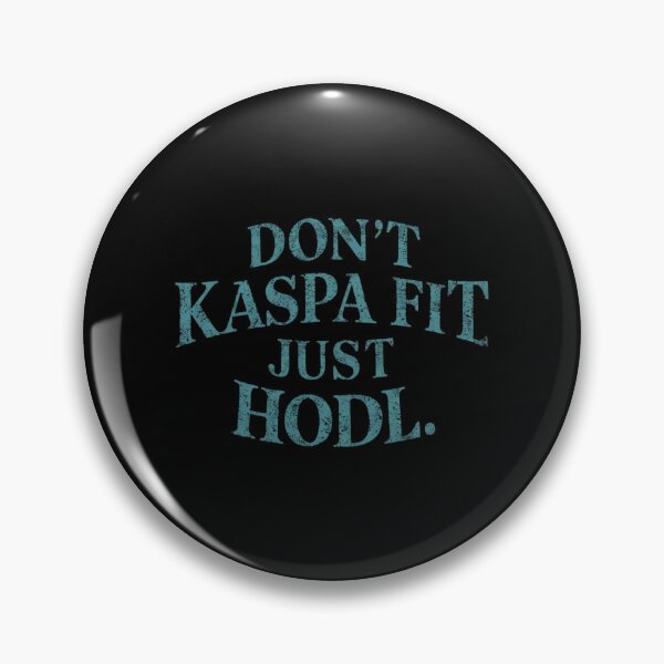 Item preview, Think Fast. Build Faster. Kaspa. designed and sold by RadDeck.