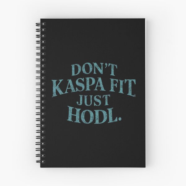 Item preview, Think Fast. Build Faster. Kaspa. designed and sold by RadDeck.