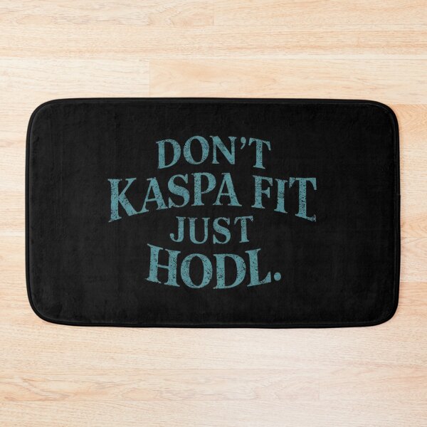 Item preview, Think Fast. Build Faster. Kaspa. designed and sold by RadDeck.