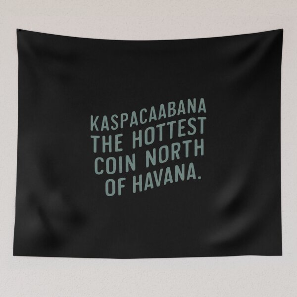 Item preview, Kaspa Over Hype designed and sold by RadDeck.