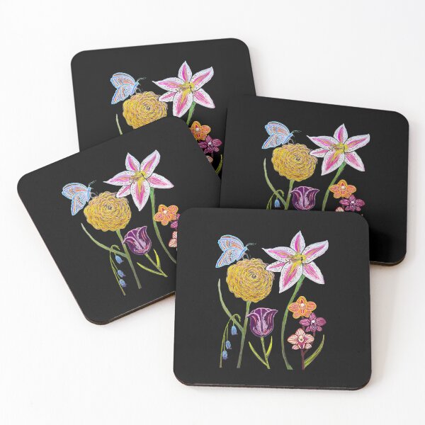Item preview, Spring Has Sprung--Flower and Butterfly Scene designed and sold by TheArtyOne11.